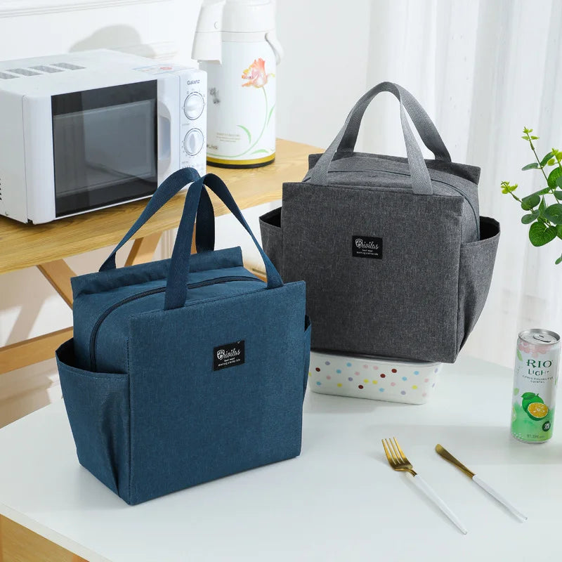 Multifunction Oxford Large Capacity Cooler Bag Waterproof Portable Zipper Thermal Lunch Bags for Outdoor Picnic Food Storage