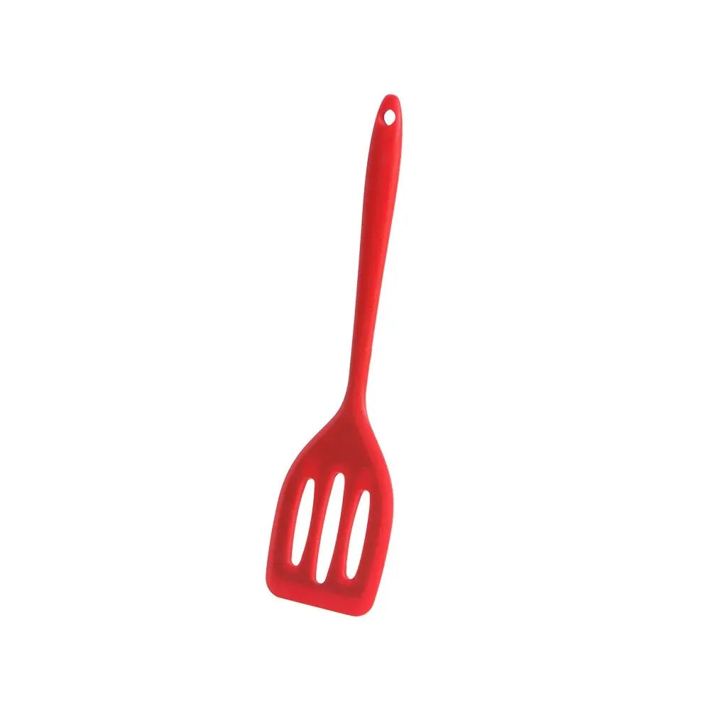 Hemasa 3Pcs Small Silicone Heat-resistant and Non Stick  Frying  pan Spatula Flat Bottom Pan Spatulas