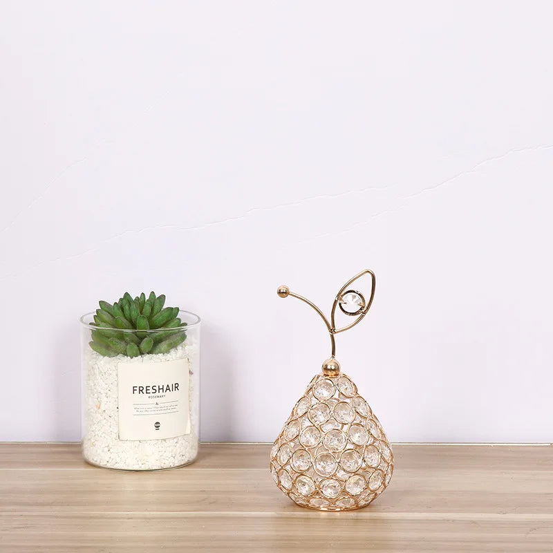 Hemasa  Crystal Crafts Apple Sydney Pineapple Style Home Decoration Decoration Scene Layout