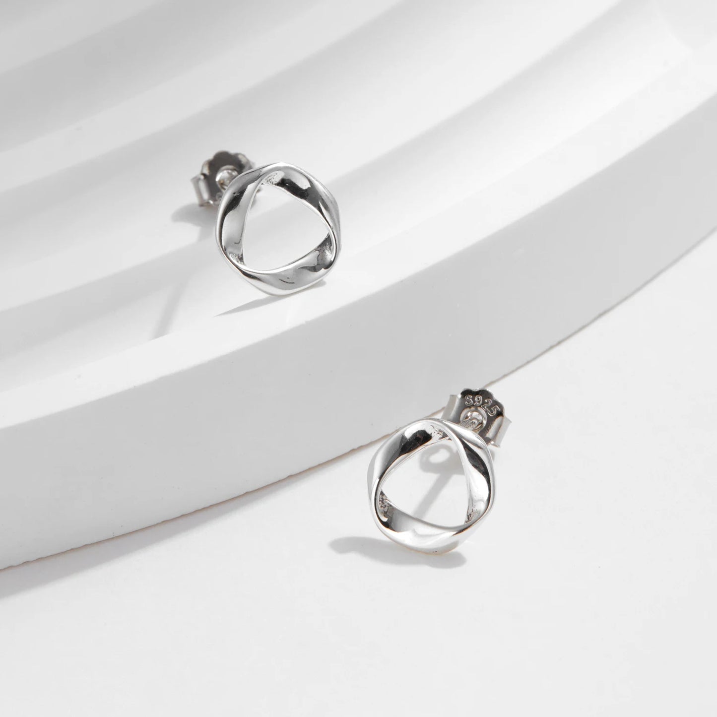 Tejesa 925 Sterling Silver Stud Earrings For Women Daily