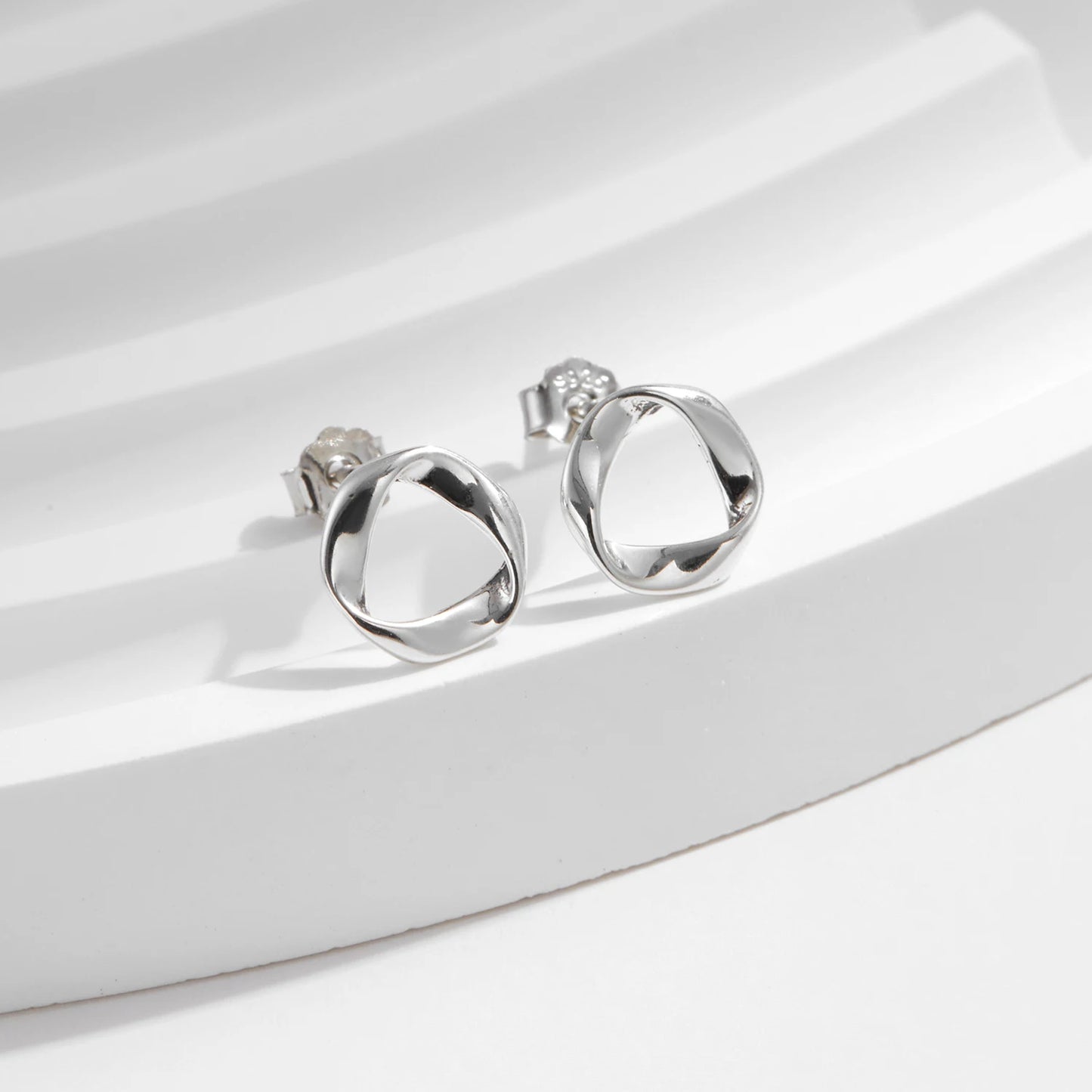 Tejesa 925 Sterling Silver Stud Earrings For Women Daily