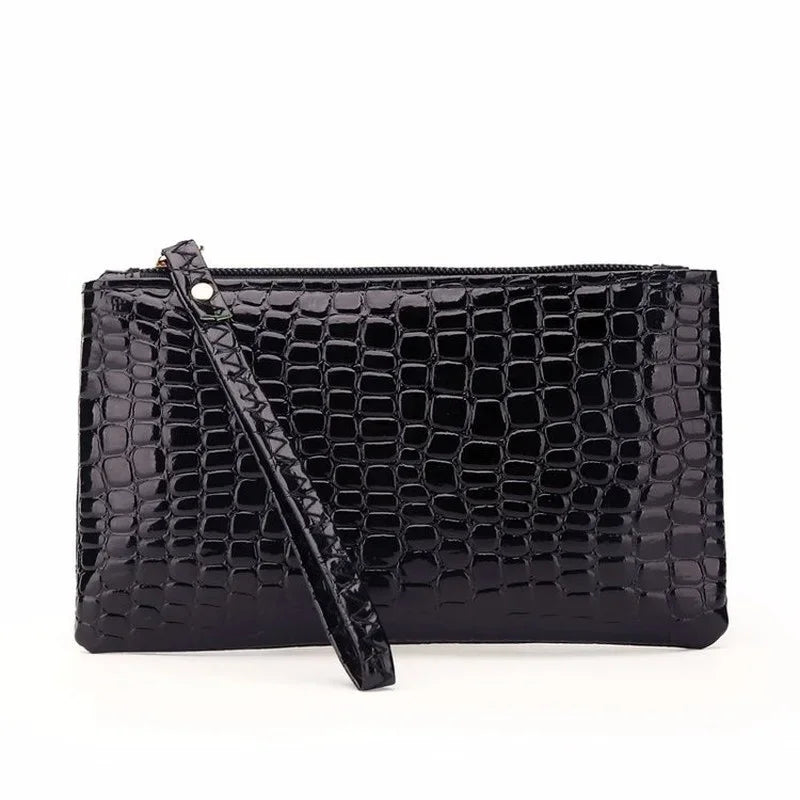 Women Coin Purse with Zipper Ladies Black Money Wallet Bag Designer Pu Leather Female Coin Purse Card Holder Wallet Pouch