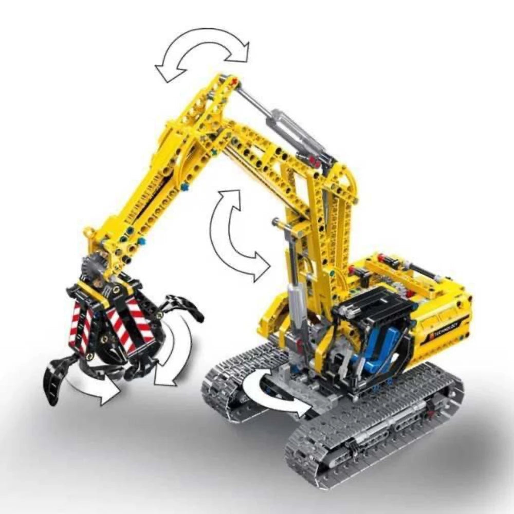 Technical Limited Edition 42006 Crawler Excavator Building Blocks Sets For Kid Bricks Toys For Boys Gifts Compatible With Legoed