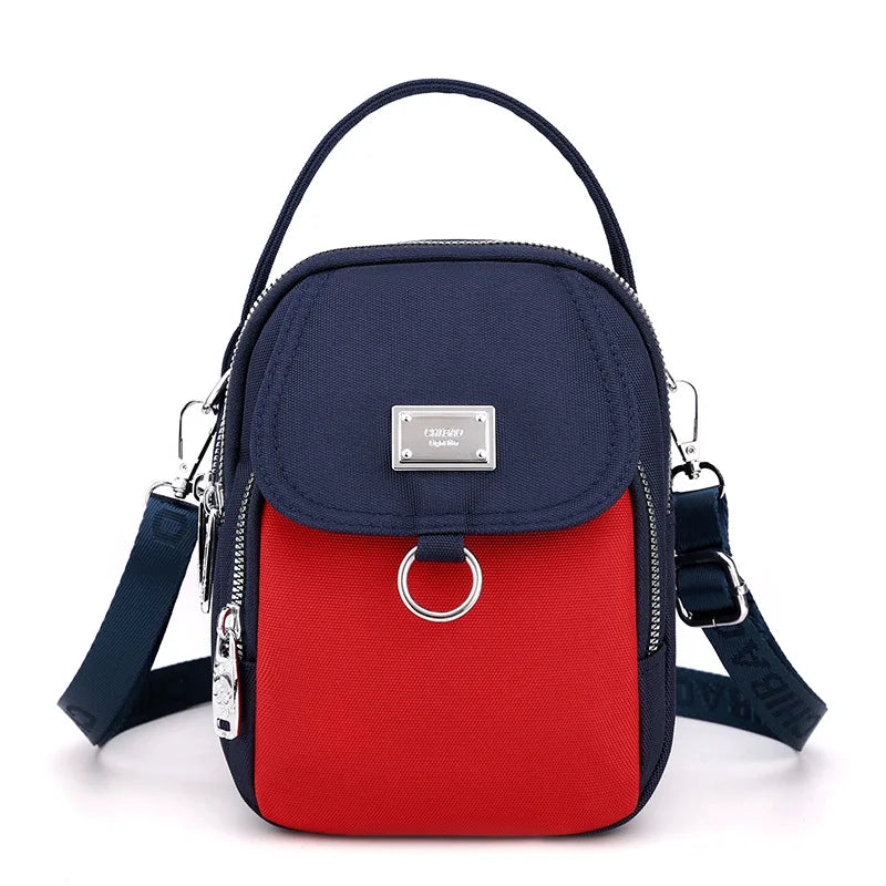 Small Shoulder Bag Women CrossBorder Supply Of Composite Fabric Leisure Mini Shoulder Bag Ladies Backpack Embroidered Han Pocket