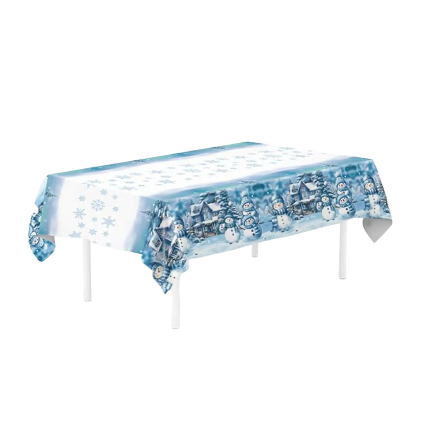 Tejesa Christmas Theme Party Tablecloth / Party Venue Layout Decorations Christmas Decoration Table Cloth