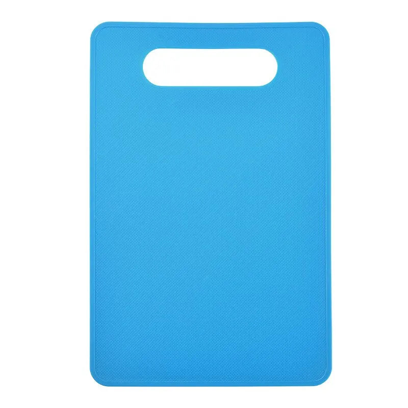 Hemasa 1pc Plastic Chopping Board Kitchen Tools Multicolor Easy Clean Nonslip Plastic Food Cutting Block Mat Tool Kitchen Cook Supplies