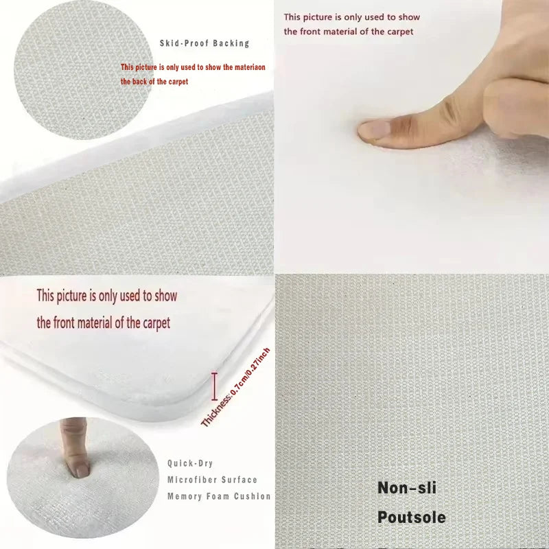 Tejesa  Flannel Children's Carpet, Parking Lot Climbing Mat, Game Traffic Mat, Early Education Kindergarten Rug Home Decoration