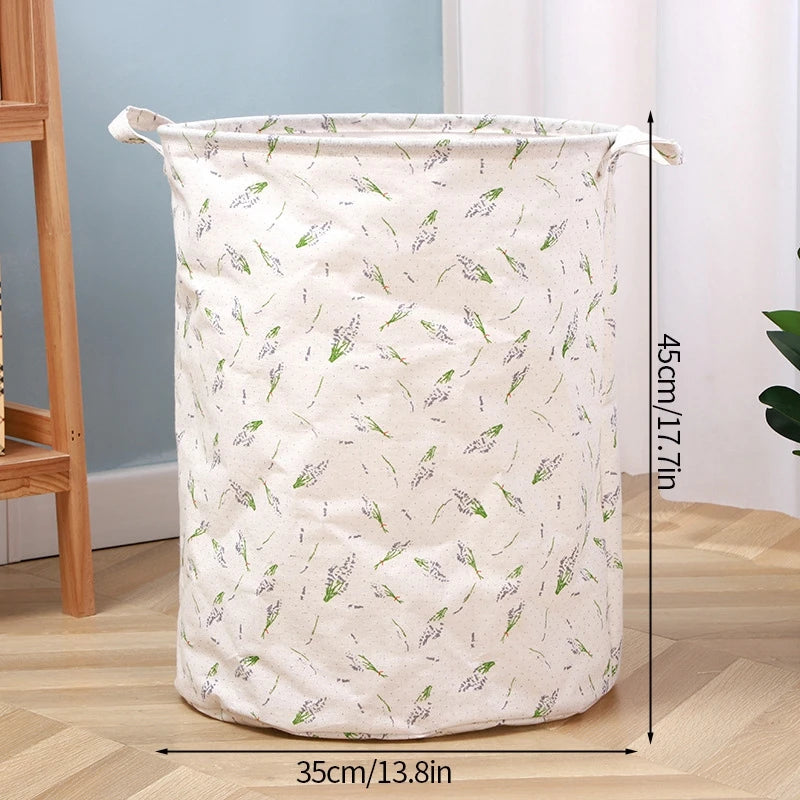 Heamasa Foldable Laundry Basket Dirty Clothes Laundry Hamper Toy Storage Organizer Bucket Large Capacity Baskets Japanese Laundry Bag