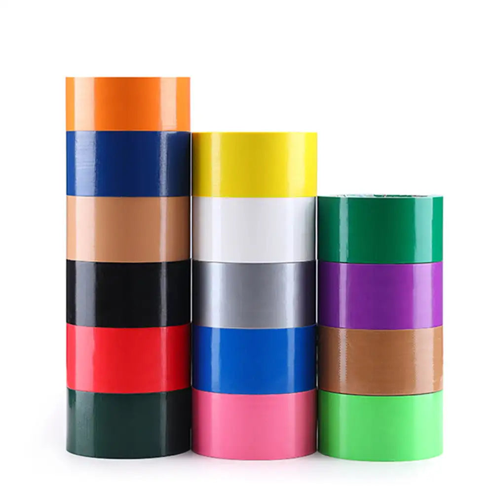Tejesa Color Duct Tape PVC Wear-resistant Flame Retardant Lead-free Insulating Waterproof Eletrician White Black Red Blue Green