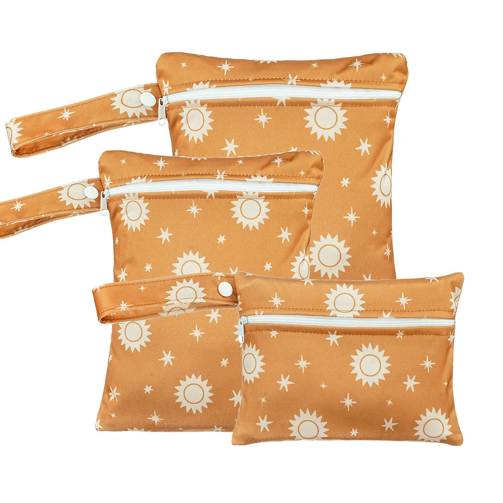 Tejesa 3pcs Set Waterproof Multifunction Bag Easy Wash Quick Dry Travel Pouch For Baby Blanket