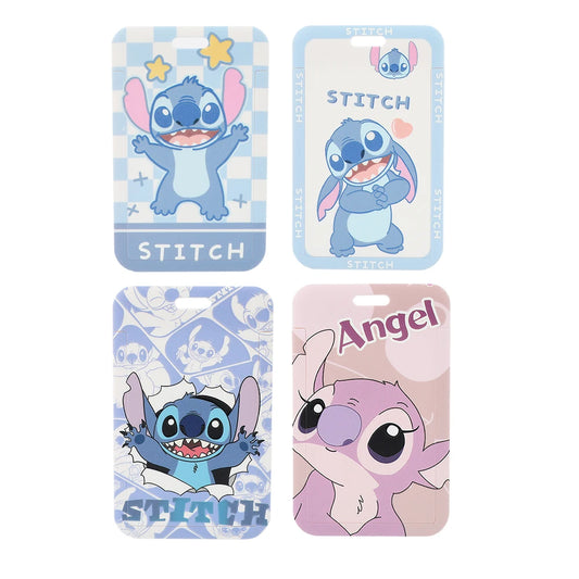 Lilo Stitch Cute Couples Lanyard For Keys Chain Credit Card Cover Pass Mobile Phone Charm Straps ID Badge Holder Key Accessories