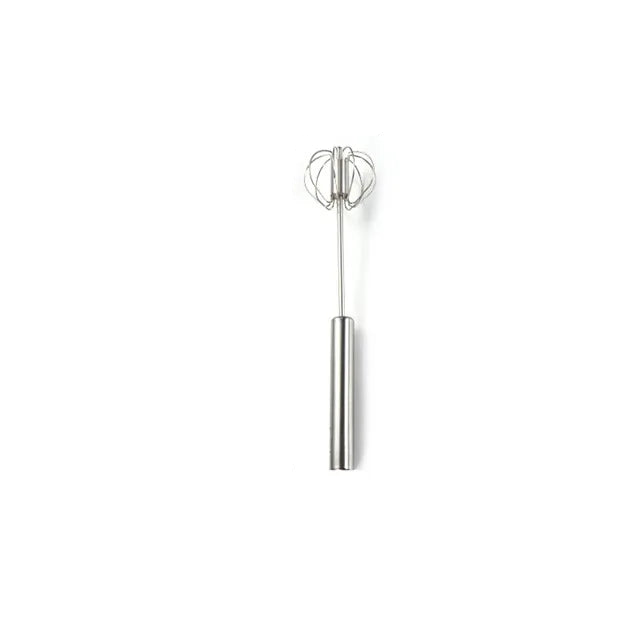 Hemasa Stainless Steel Egg Whisk Manual Hand Mixer Self Turning Egg Stirrer Kitchen Accessories Egg Tools