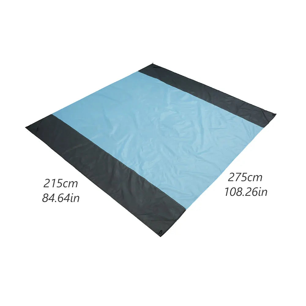 Tejesa Beach Mat Outdoor Camping Mat Waterproof Beach Blanket Large Floor Mat for Home Outside Travel Rug Camping Tent Mat Picnic Rug