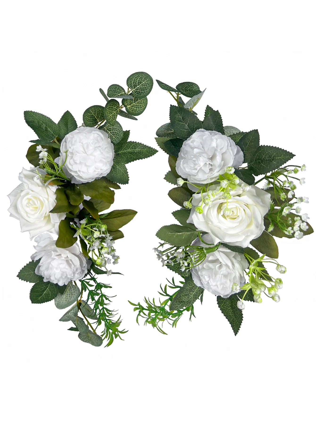 Cross-Border Hot-Selling New Artificial Flower Arch for Home Decoration, Wedding, Festival, Hotel and Auditorium Arrangement
