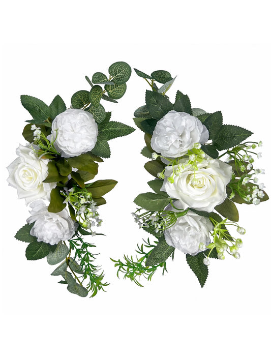 Cross-Border Hot-Selling New Artificial Flower Arch for Home Decoration, Wedding, Festival, Hotel and Auditorium Arrangement
