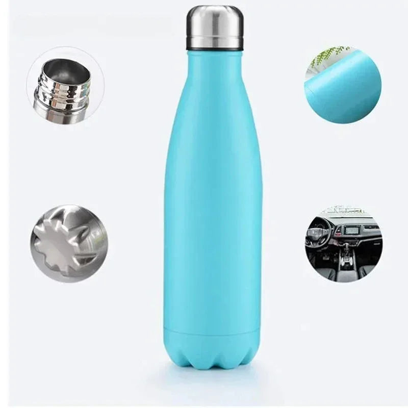 Hemasa 350/500/750/1000ml Double Wall Stainles Steel Water Bottle /Thermos Bottle Keep Hot and Cold Insulated Vacuum Flask