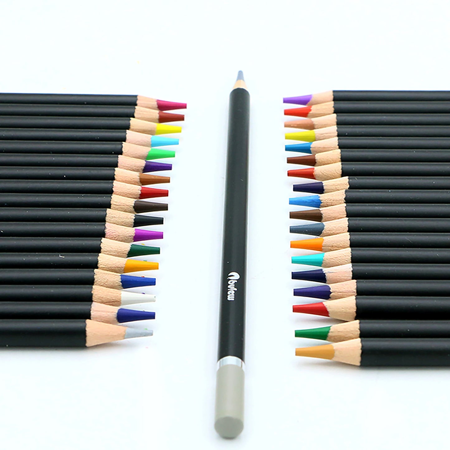 Hemasa 12/24/36 Piece Set of Water-soluble Colored Pencils, Rough Triangular Logs, Painting and Art Tools