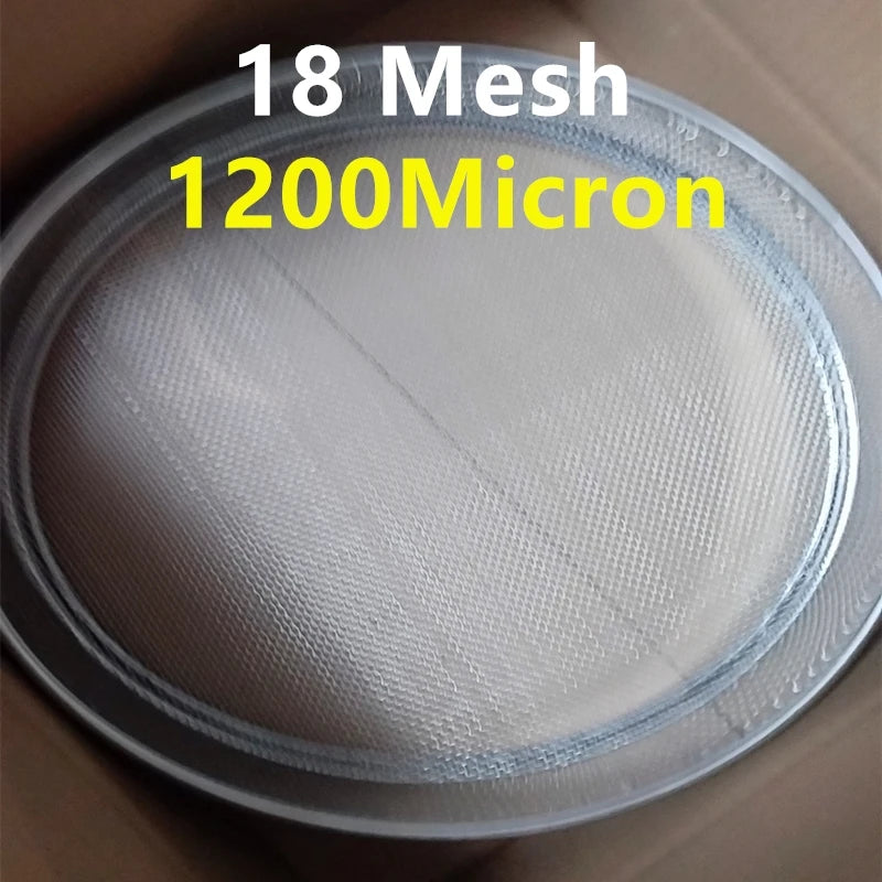Hemasa 4-500M Round Stainless Steel Shakers Kitchen Flour Powder Filter Screen Soil Strainer