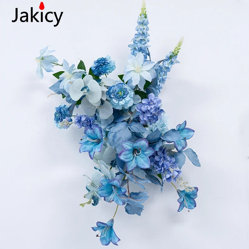 Wedding Decoration Hanging Flower Row Background Arch Decor Artificial Flowers Road Lead Flower Ball Floral Backdrop Arrangement