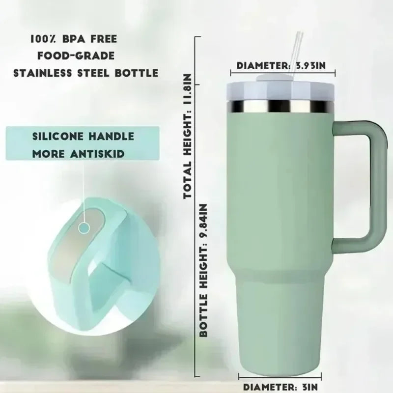 Hemasa 40oz  Stainless Steel Water Bottle
