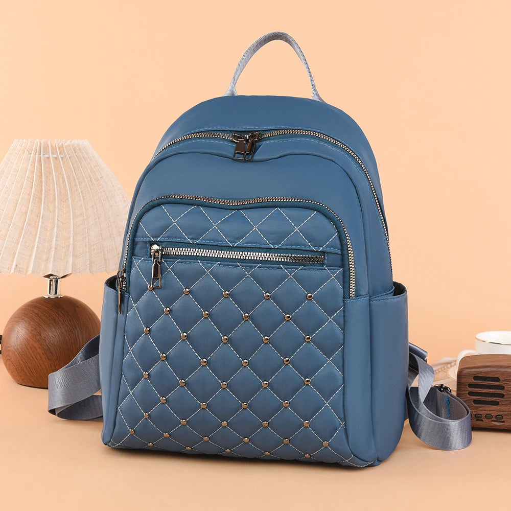 Tejesa Multi Pocket Backpack Revit Design Girls Shopping Backpack