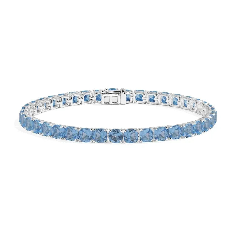 Tejesa LI KI 925 Silver High Quality 2024 New Printemps Series Colorful Diamond Necklace Bracelet Earrings Ring For Women  Jewelry