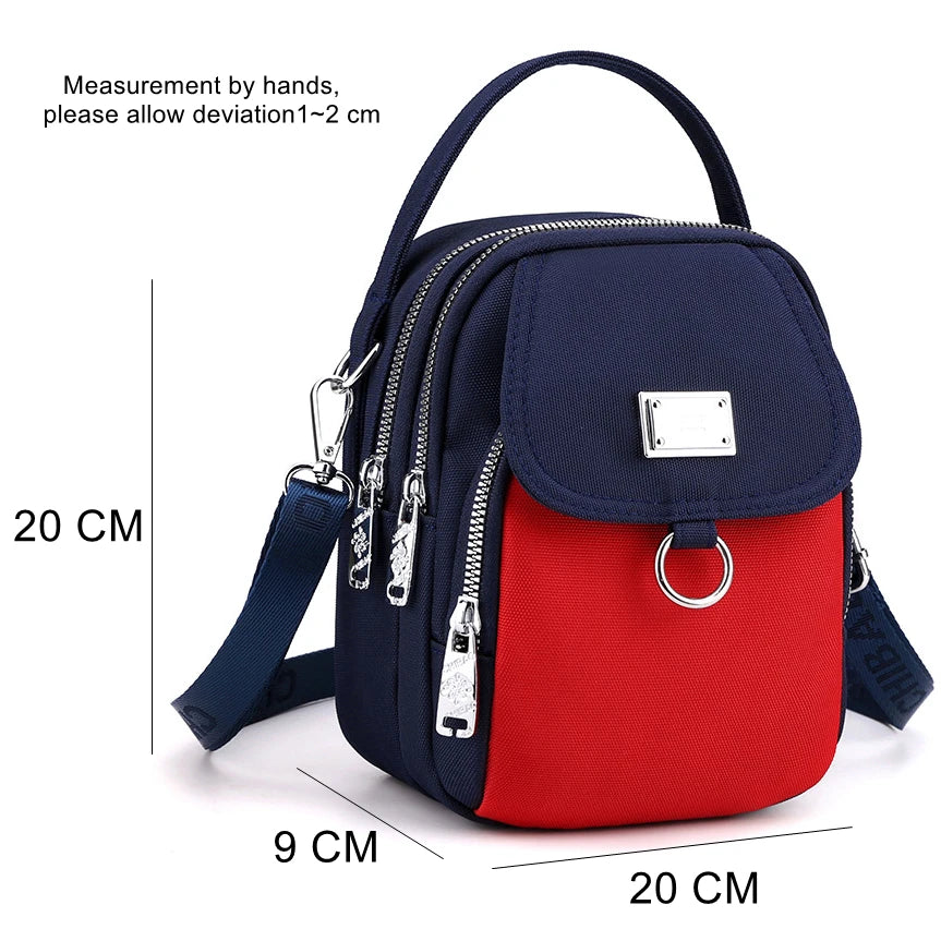 Small Shoulder Bag Women CrossBorder Supply Of Composite Fabric Leisure Mini Shoulder Bag Ladies Backpack Embroidered Han Pocket