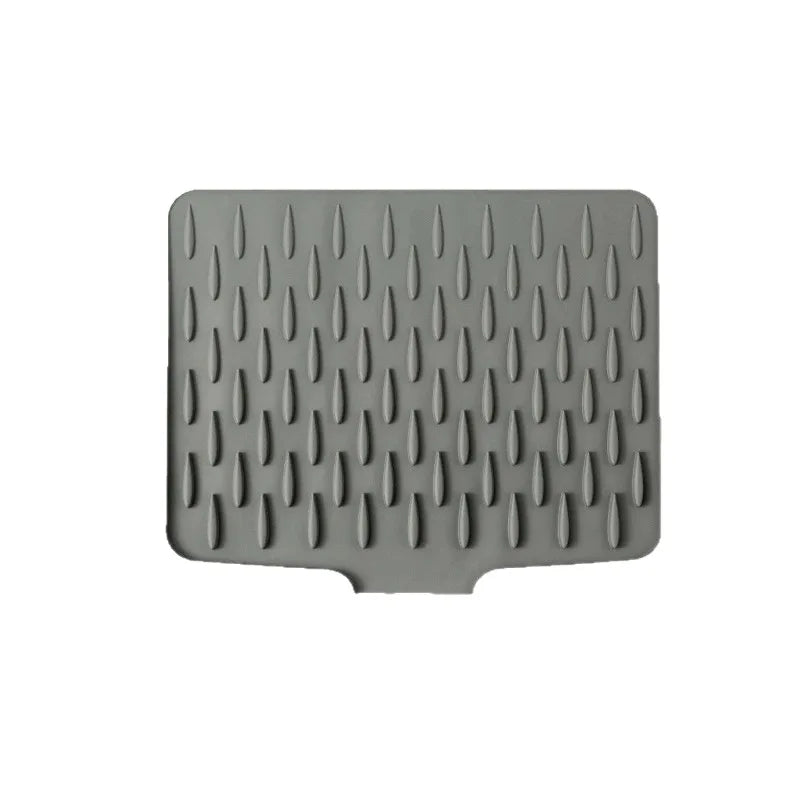 Tejesa Large Kitchen Sink & Dish Drying Rack - Non-Slip Silicone Drainage Board, Easy-Clean Surface, Raised Edges for Spill Prevention
