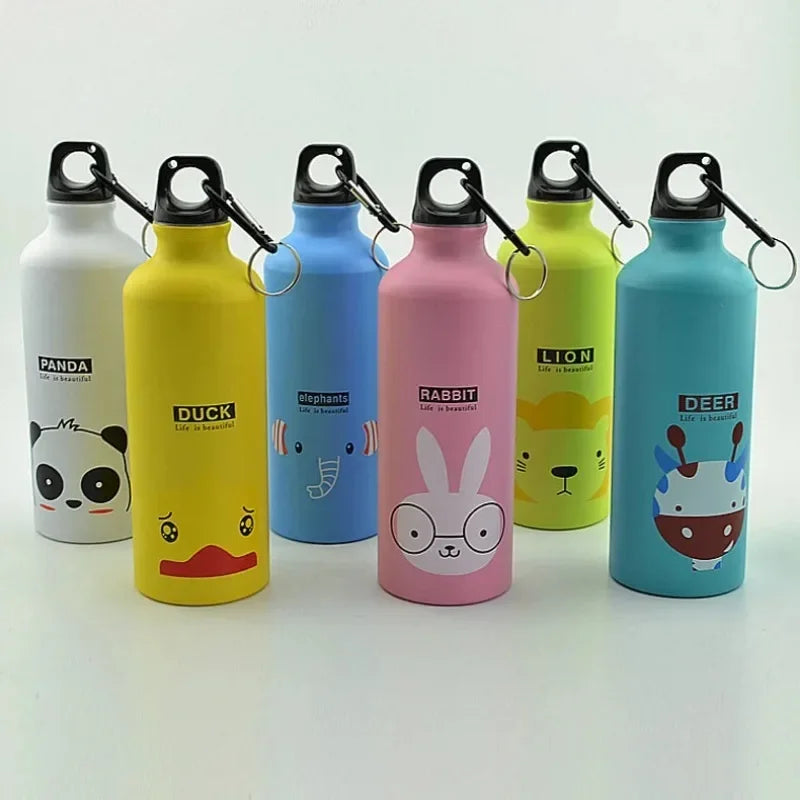 Hemasa Aluminium Cartoon Sports Mug / Stainless Steel Water Bottle