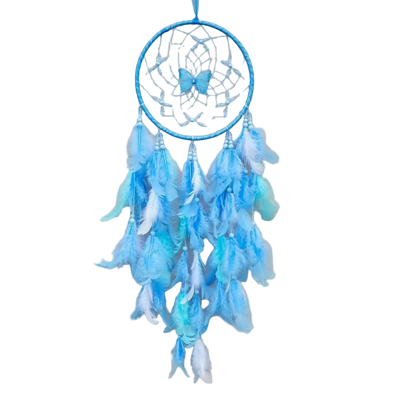 Tejesa Butterfly Feathers Dream Catcher /Wall Hangings Bedroom Decorations Handmade Ornnaments For Girls