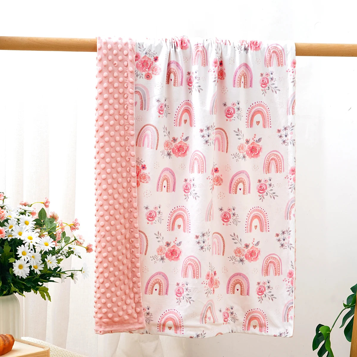 Tejesa New Breathable Baby Sleeping Blanket Newborn Wrap Child Quilt Size 75x100cm