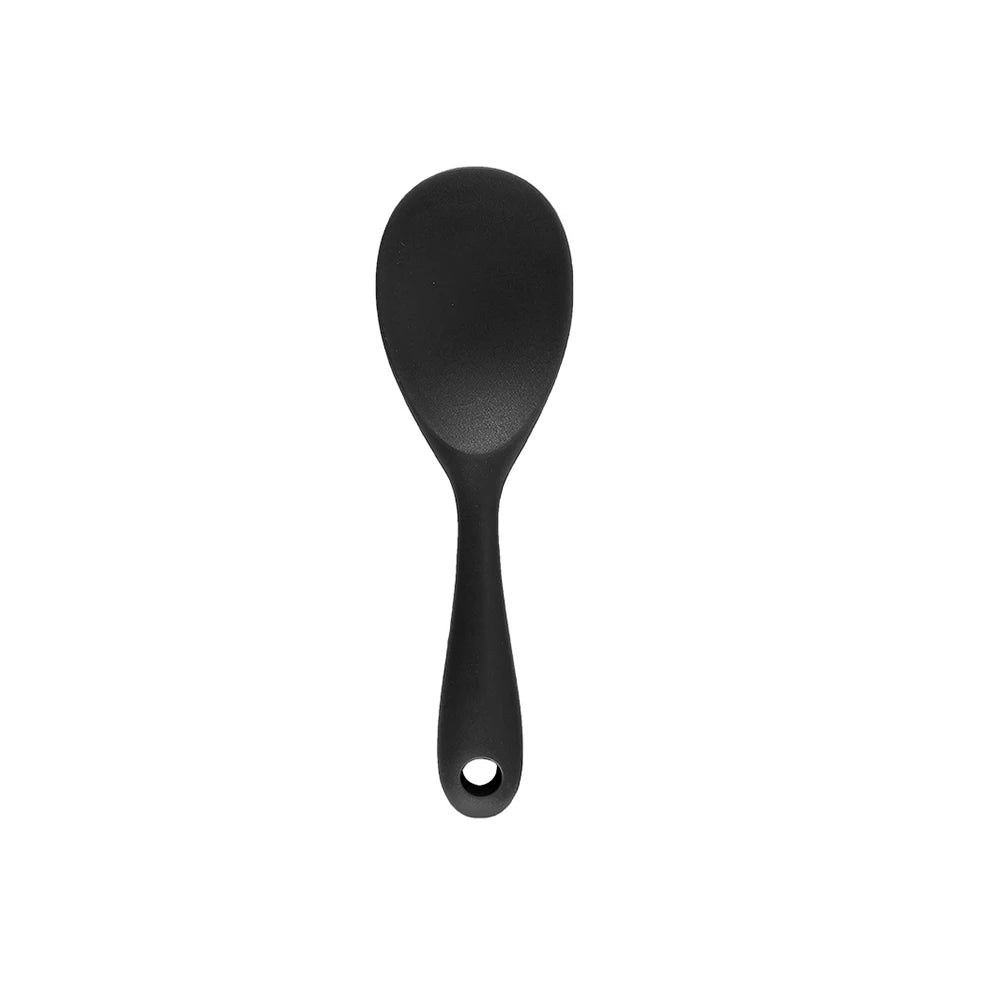 Hemasa 1PC Food Grade Silicone Rice Spoon Household non Stick Pot Cooking Spoon High-temperature Resistant Kitchen Tools