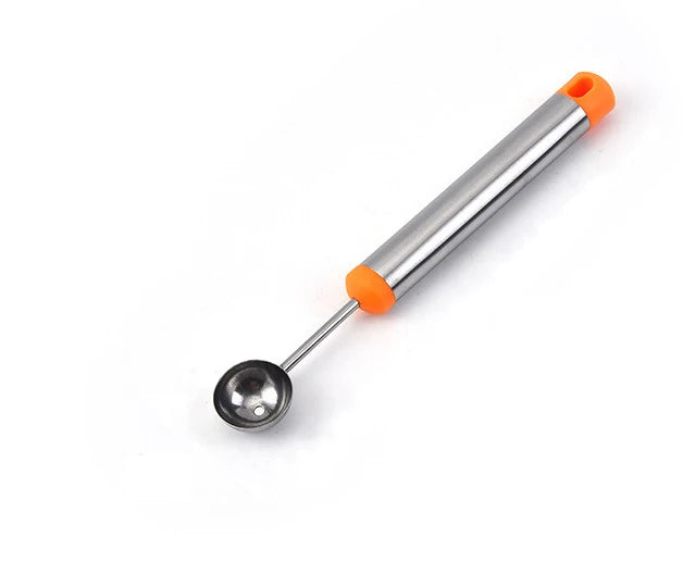 Hemasa Watermelon Ball Scoop Fruit Spoon Ice Cream Sorbet Stainless Steel Cooking Tool