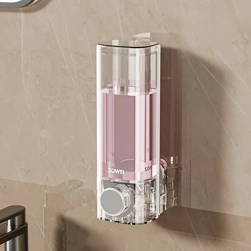 Hemasa Wall Mounted Soap Dispenser with No Need for Drilling Installation/Bathroom and Kitchen Storage Organizer