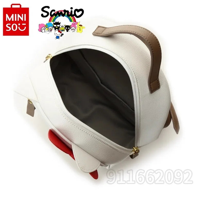 MINISO Hello Kitty New Mini Backpack Luxury Brand Original 2-piece Set Women's Backpack Cartoon Cute Women's Bag Fashion Trend