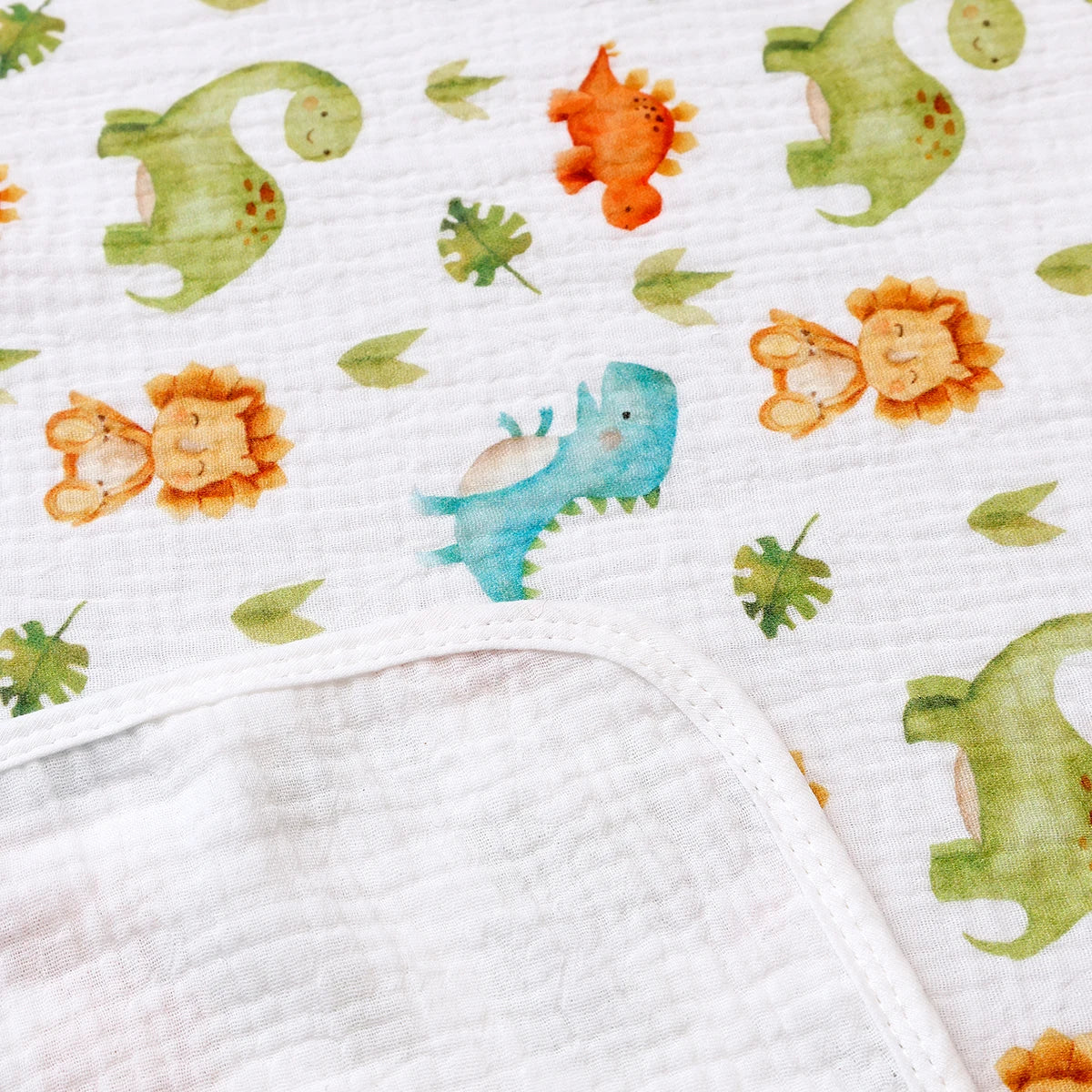 Tejesa 2Pcs New 100% Cotton Breathable Baby Swaddle Blanket Newborn Bath Towel Infant Quilt