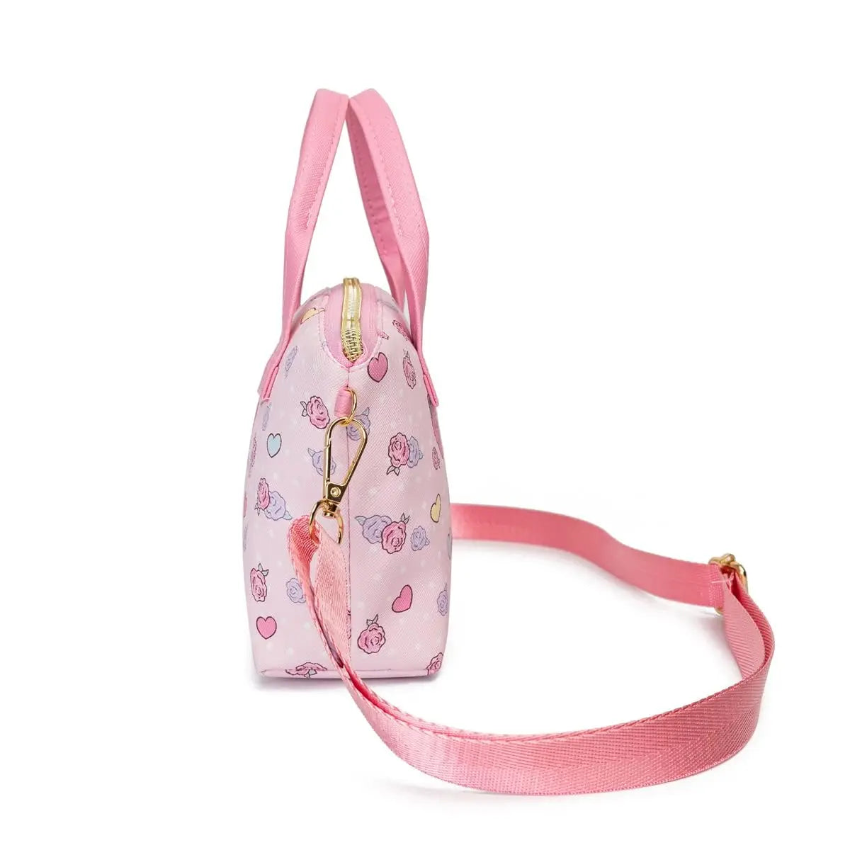 Hemasa   Pink Colour  Tote bag  with kitty Bag  ,Shoulder Bag wallet girls bag