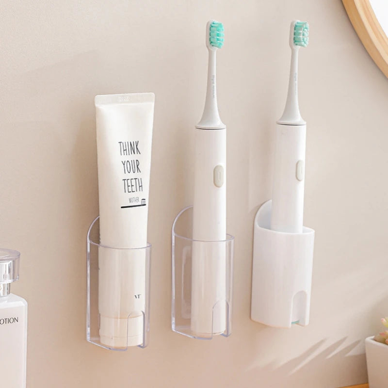 Hemasa Self Adhesive Electric Toothbrush Holder Wall Mount Tooth Brush  Holder