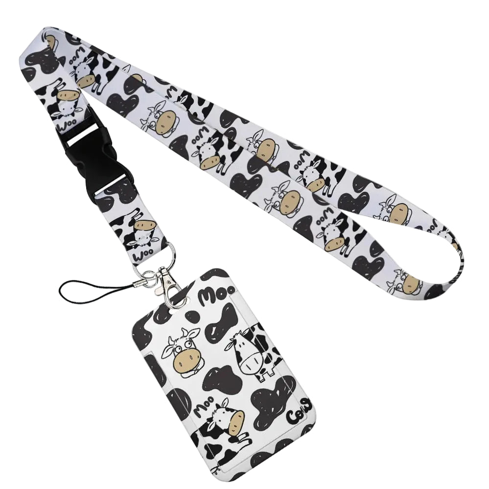 Tejesa Animal Collection The vertical card Holder Card Neck Strap Lanyards for Keys /Keychain Badge