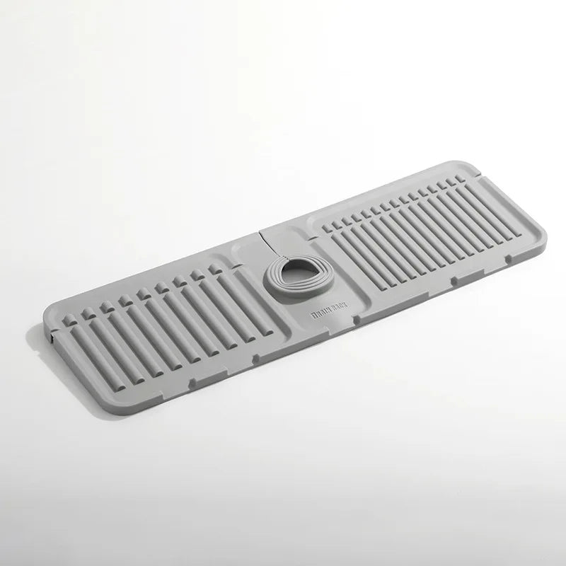 Hemasa Sink  Mat for Kitchen Sink Splash Guard Silicone Draining Mat / Sink Tray for Drain Rack