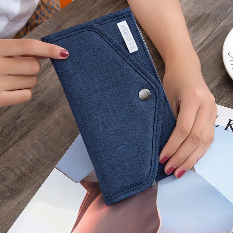 Tilorraine 2022 fashion purse travel passport waterproof Multi-functional women wallet big ticket card holder men wallets