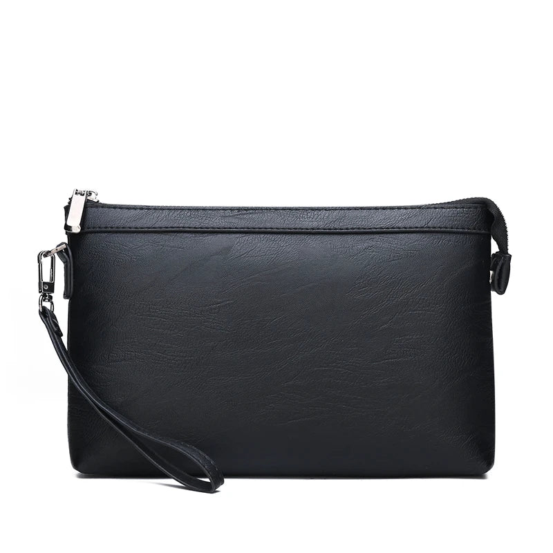 Tejesa  Soft PU Leather Men Day Clutch Business Men Money Handbag  Male Cardholder Case Phone Bag