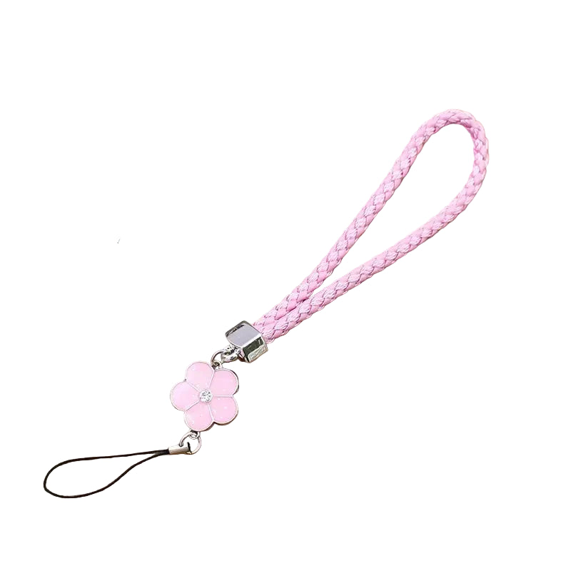 Tejesa Small Flower Phone Straps Mobile Phone Lanyard  for USB ID/ Card Keychain ,for IPhone