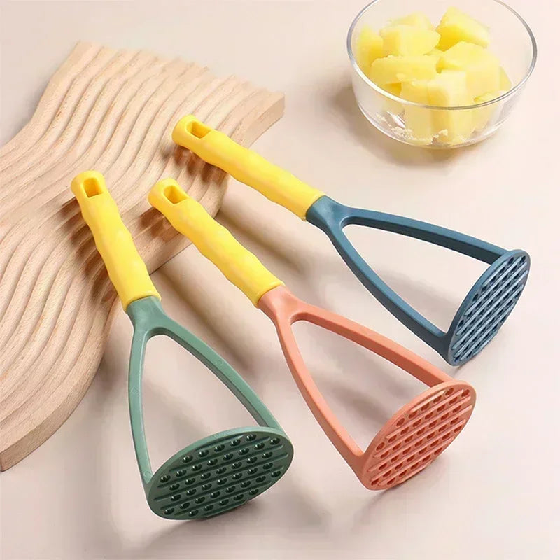 Hemasa Potato Masher Plastic Sweet Garlic Mash Press Mud Press