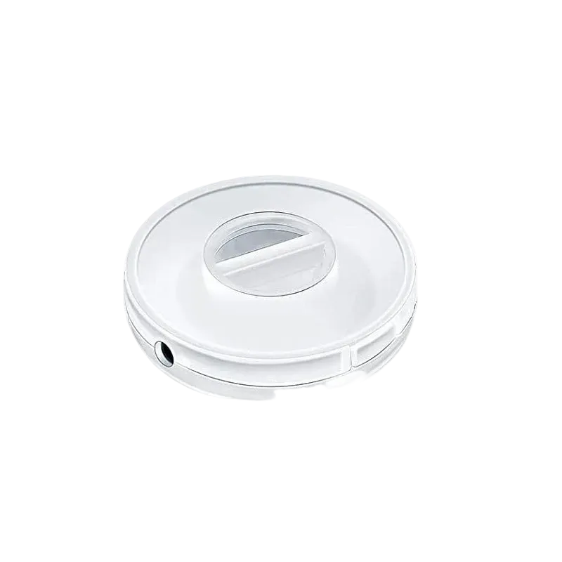 Tejesa 1/2/3pcs Rotatable Transparent Cable Winder Box Portable Round USB Cord Organizer Headphone Charging Line Management Storage Box