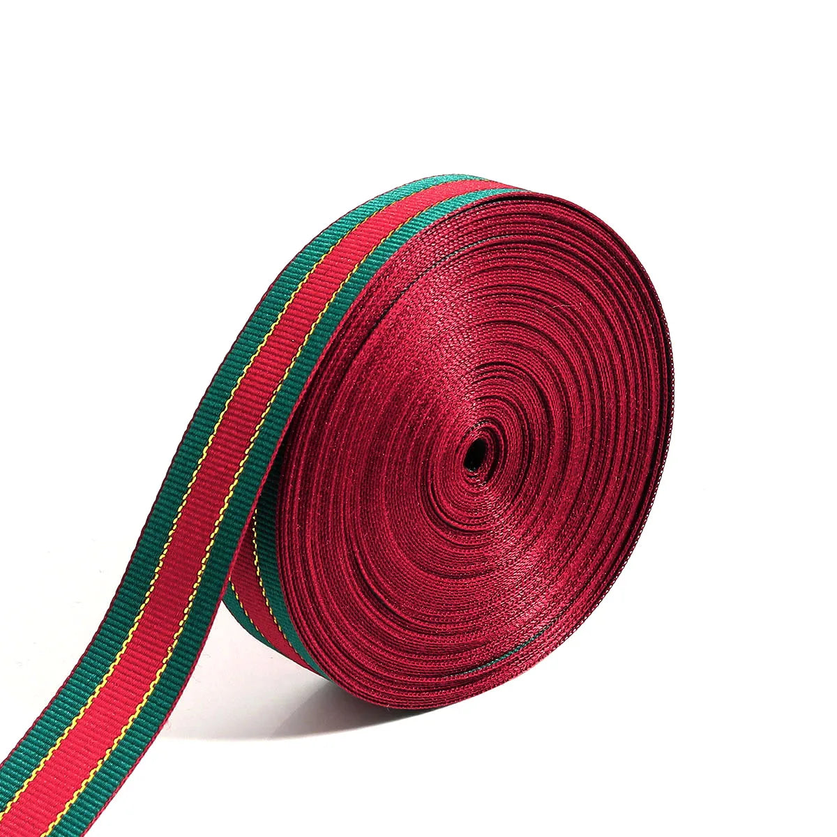 5/10yards 10/15/25/38mm Red Christmas Ribbon for DIY Bow Crafts Party Wedding Christmas Decoration New Year Flower Gift Packing