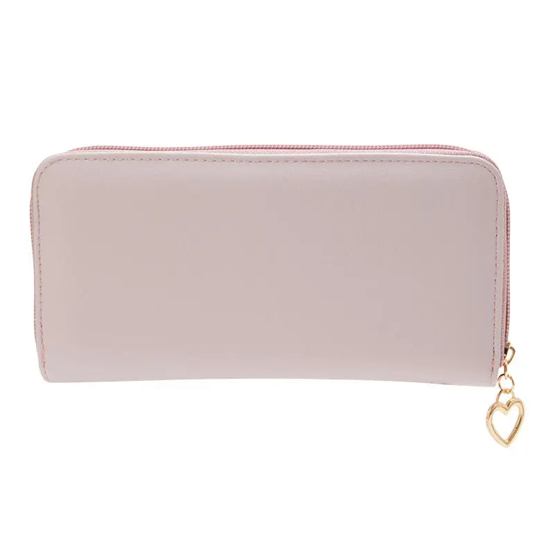 Hemasa Hello Kitty Cartoon Cute Wallet/ Long Case  Coin Purses Zipper Keychains Bag Girls Gifts Card Holder Ladies Pouch
