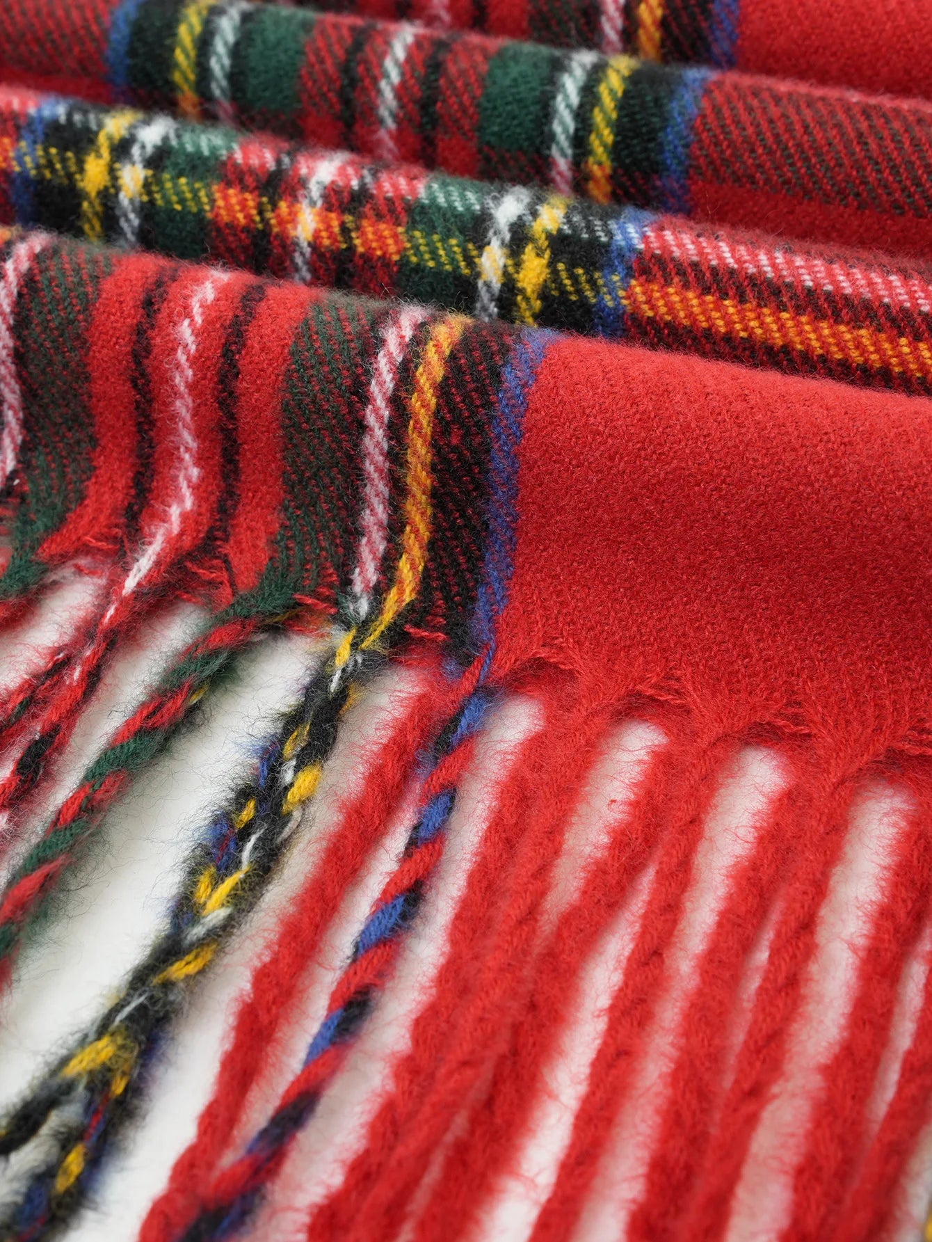 Tejesa  Christmas and New Year winter soft cashmere texture scarf   and shawl