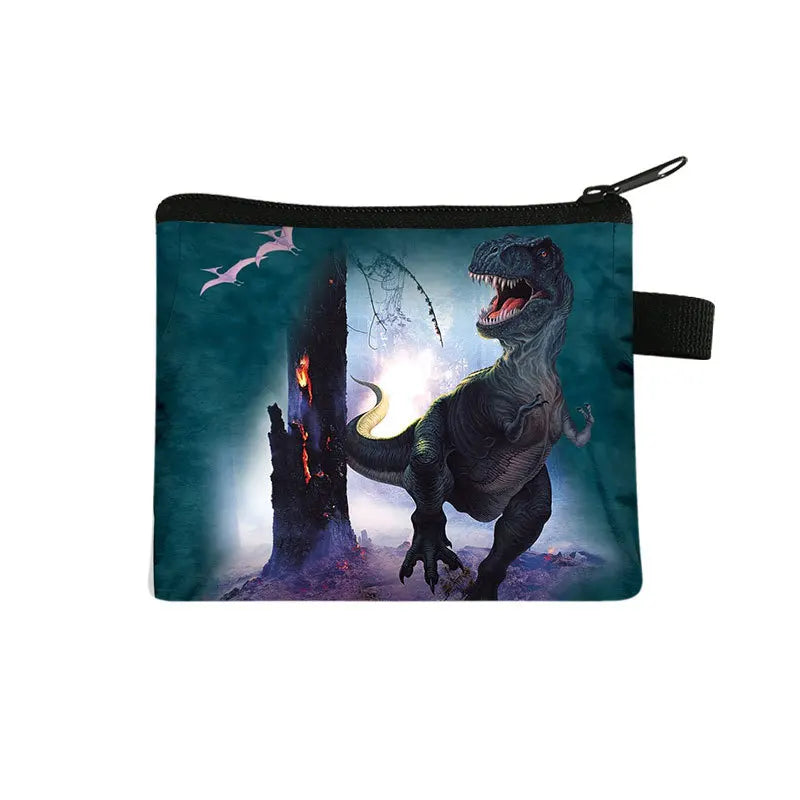 Tejesa Animal Theme Coin Purse /Children's Mini Zero Wallet Zipper Storage Pocket Bag Card Holder Kids Gift