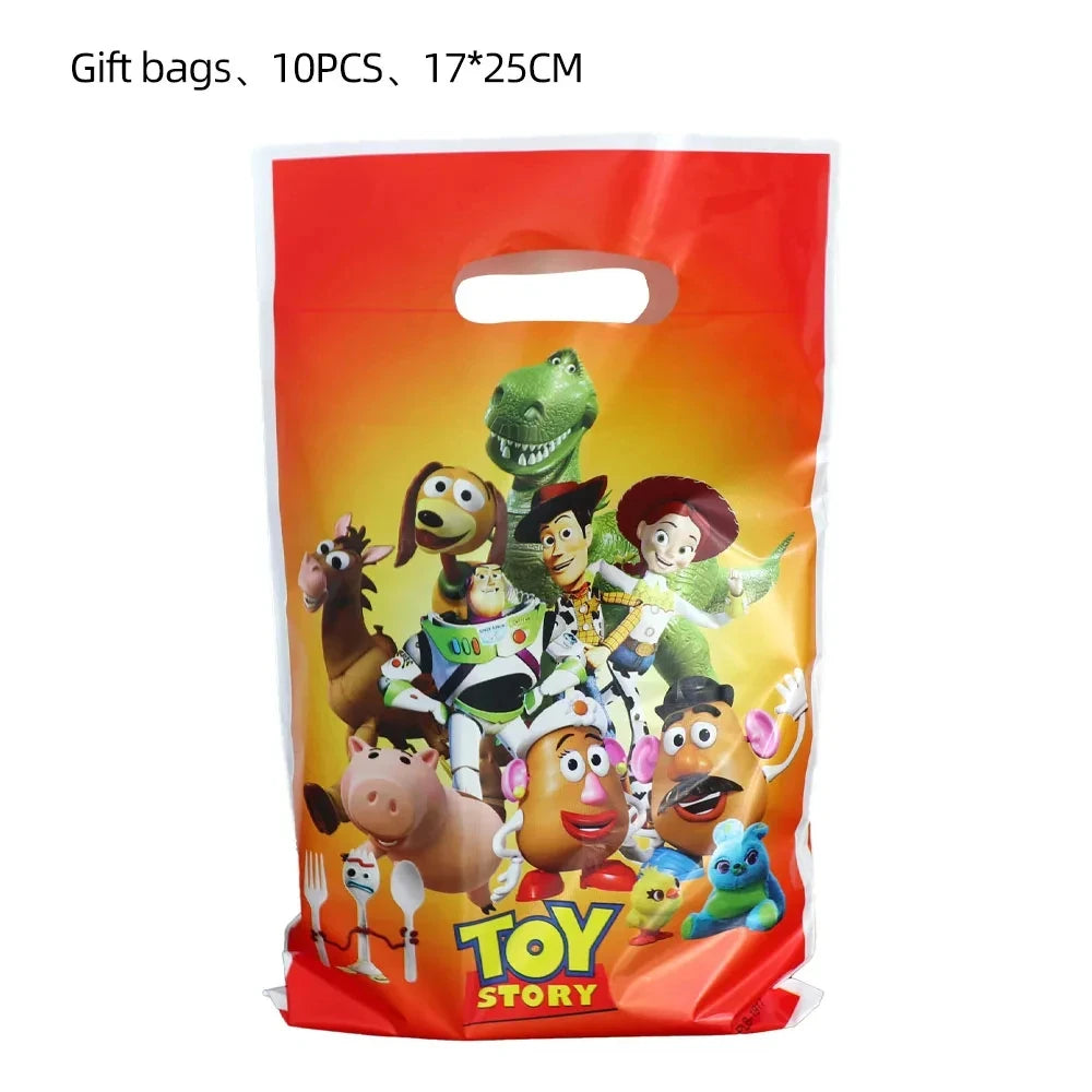 Toy Story Party Favors Slap Bracelets Gifts Goodie Bag Fillers Wristbands Pinata Fillers Party Supplies Stickers Paper Glasses